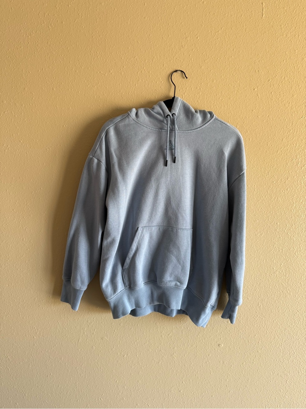 Reebok Hoodie and Shorts Set- Light Blue